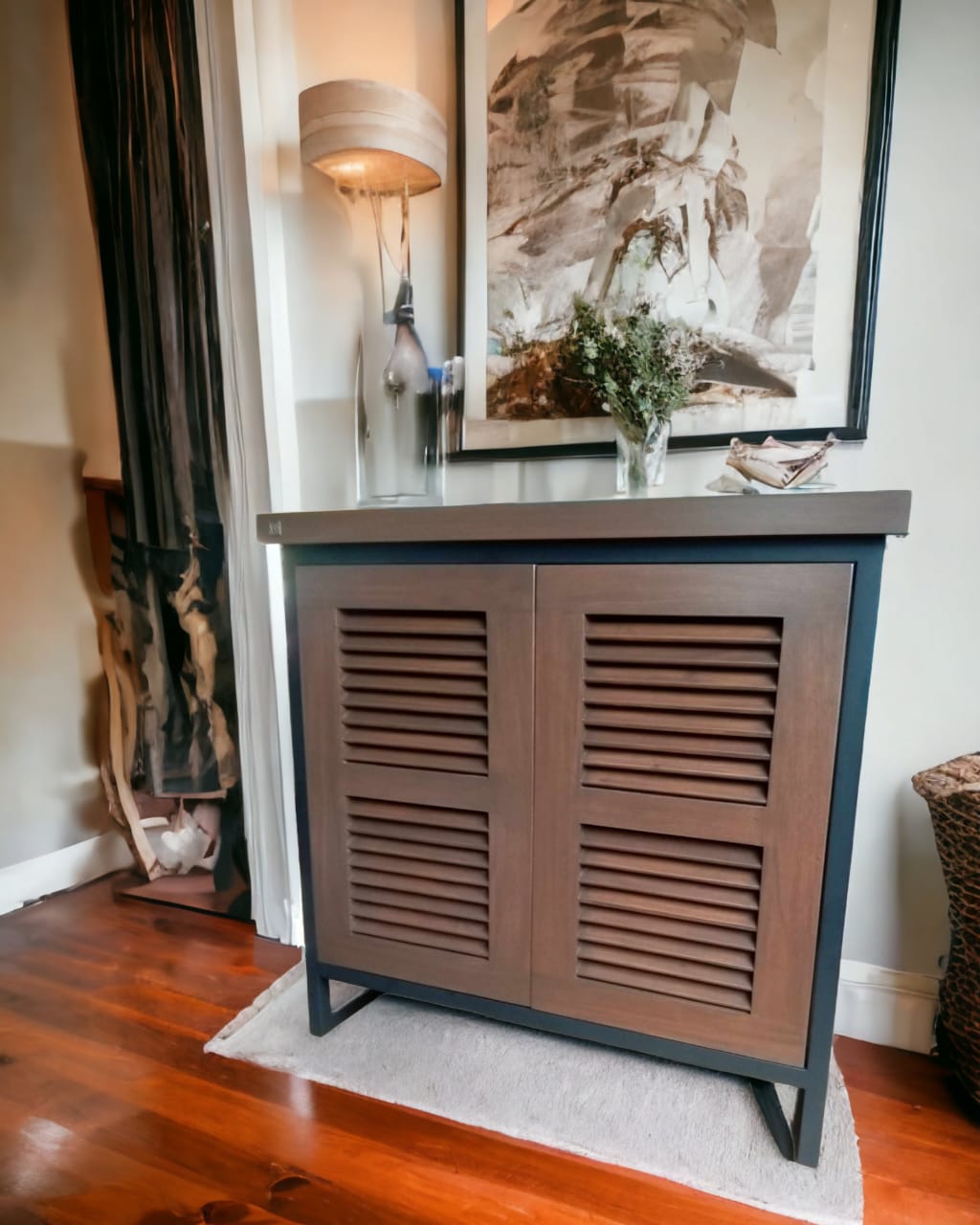 ASIYA ENTRY CABINET | SHOE RACK
