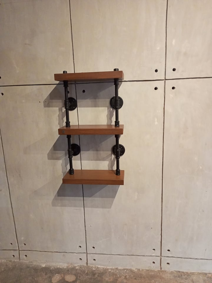 3-LAYER INDUSTRIAL SHELVING