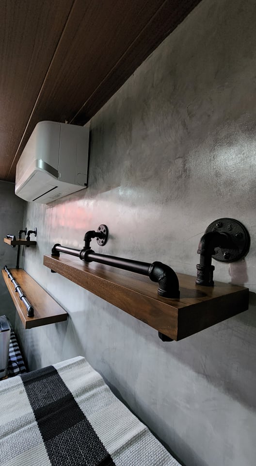 ARNEL 3-INDUSTRIAL PIPE SHELVING