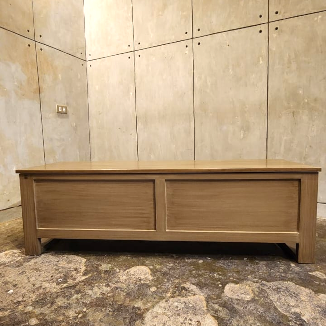 AVERY WOODEN STORAGE BENCH