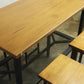 LUIGI BAR TABLE AND BAR STOOL